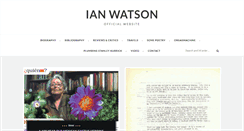 Desktop Screenshot of ianwatson.info