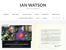 Tablet Screenshot of ianwatson.info