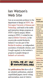 Mobile Screenshot of ianwatson.org