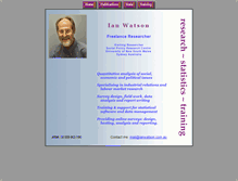 Tablet Screenshot of ianwatson.com.au